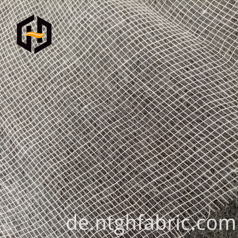 Polyester greige mesh fabric